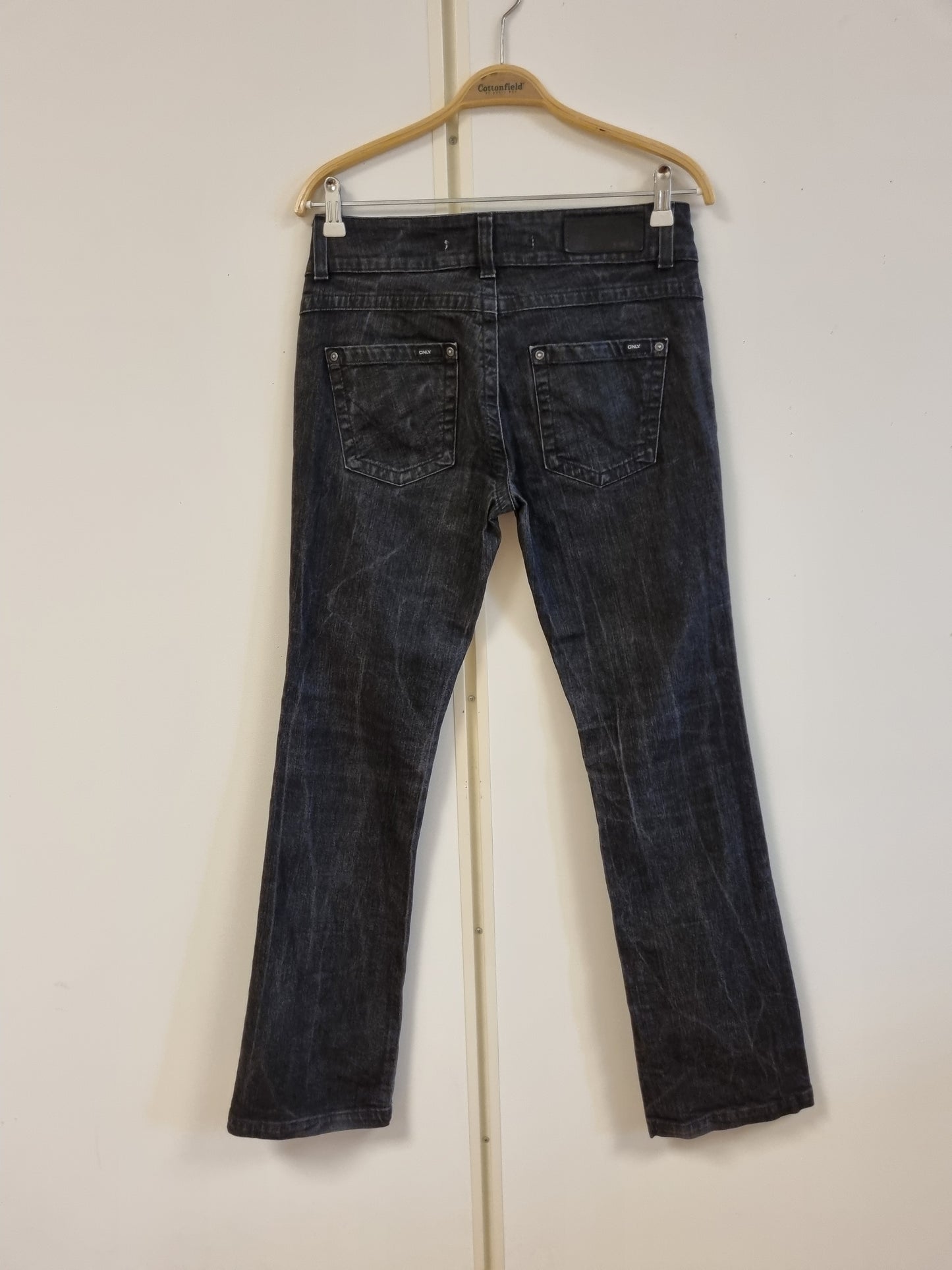 Svart bootcut jeans / ONLY - W40/L32