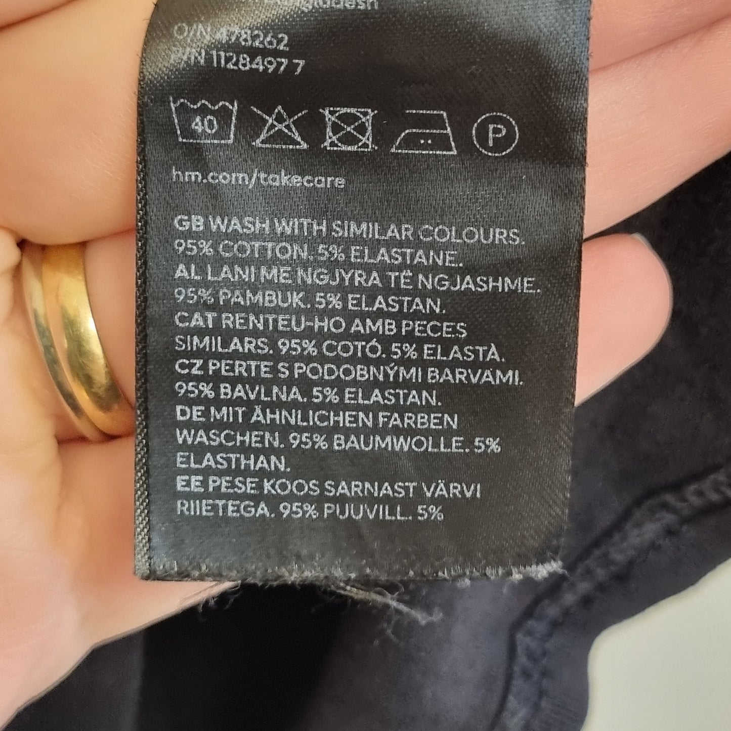 Svart cropped singlet / H&M Divided - XS