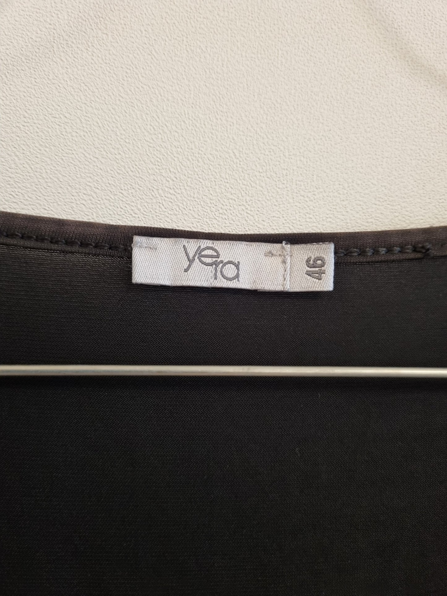 Svart vintage topp / Yera - M