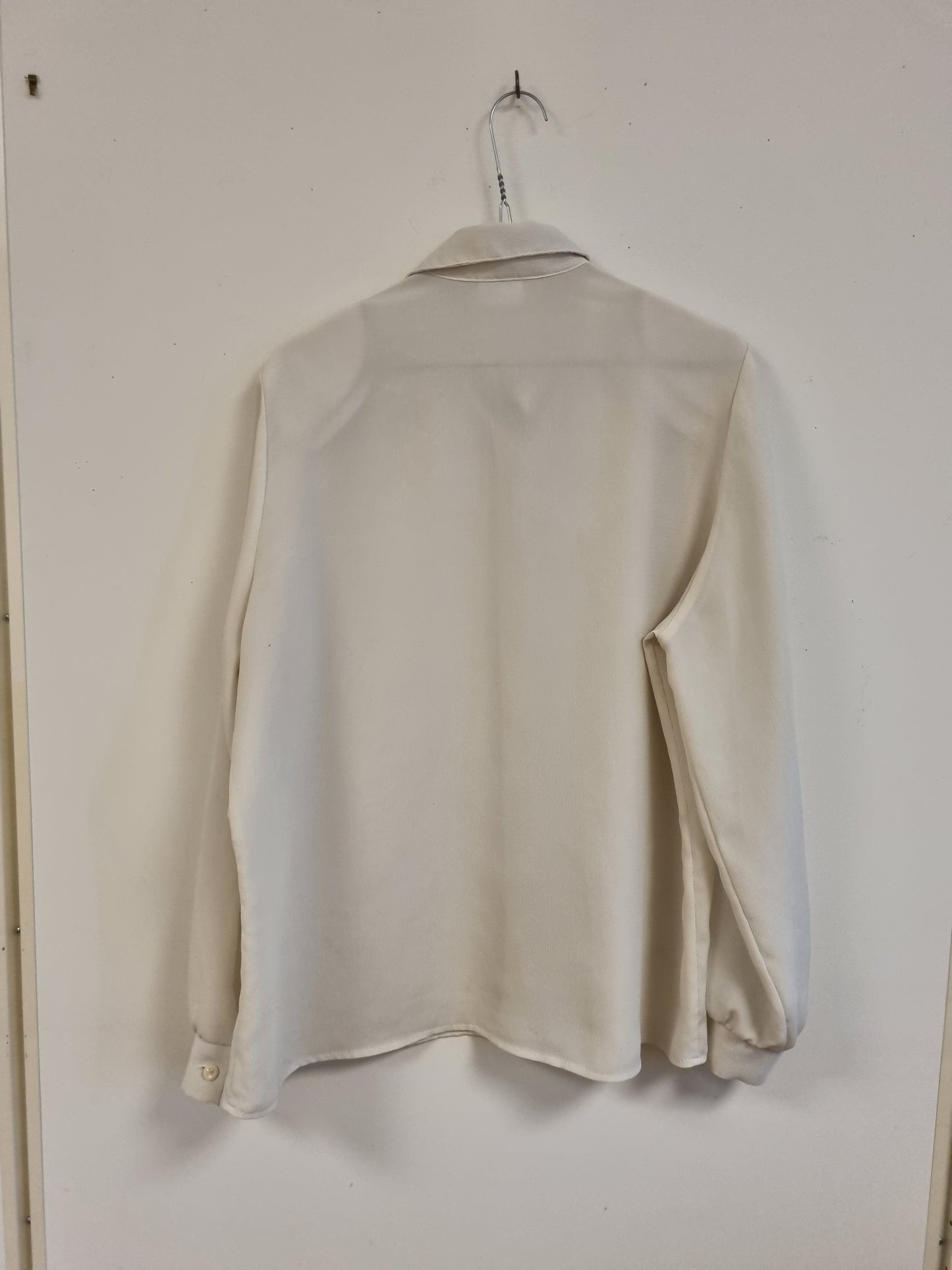 Vintage offwhite bluse / Tone Konfeksjon - 42