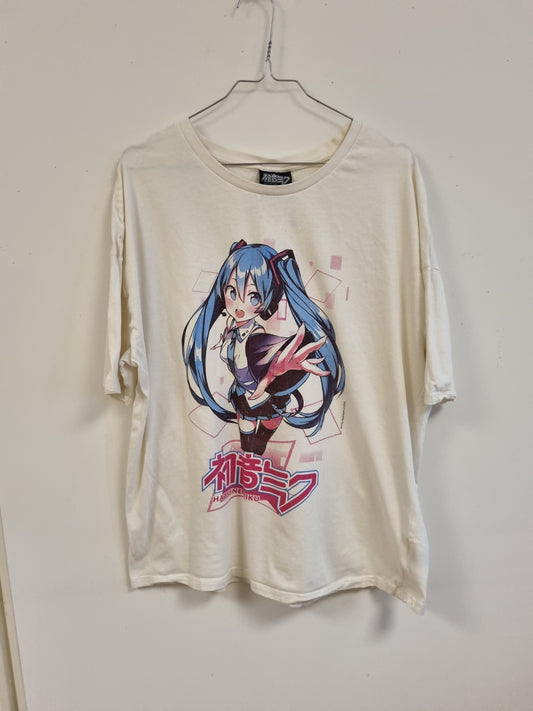 Offisiell Hatsune Miku t-skjorte - M