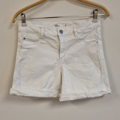 Hvit jeansshorts / Cubus Jane Shorts - M