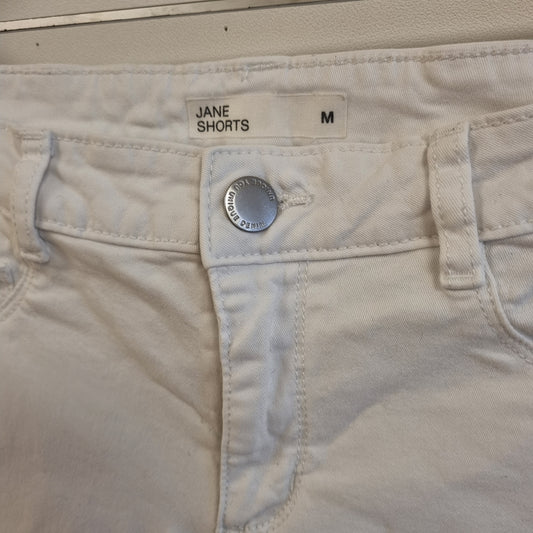 Hvit jeansshorts / Cubus Jane Shorts - M