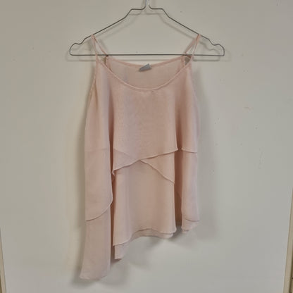Lys rosa volangtopp - 34