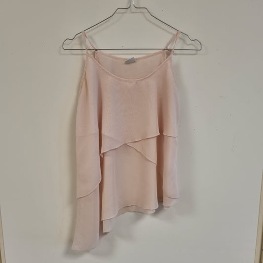 Lys rosa volangtopp - 34