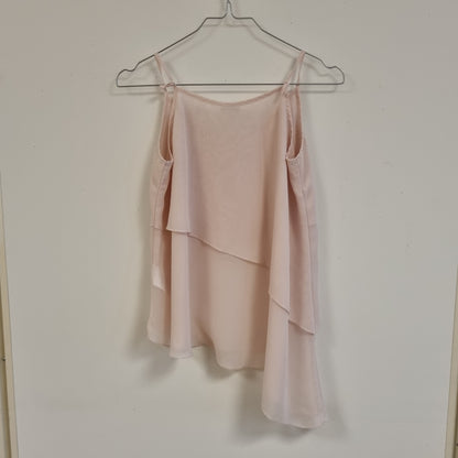Lys rosa volangtopp - 34