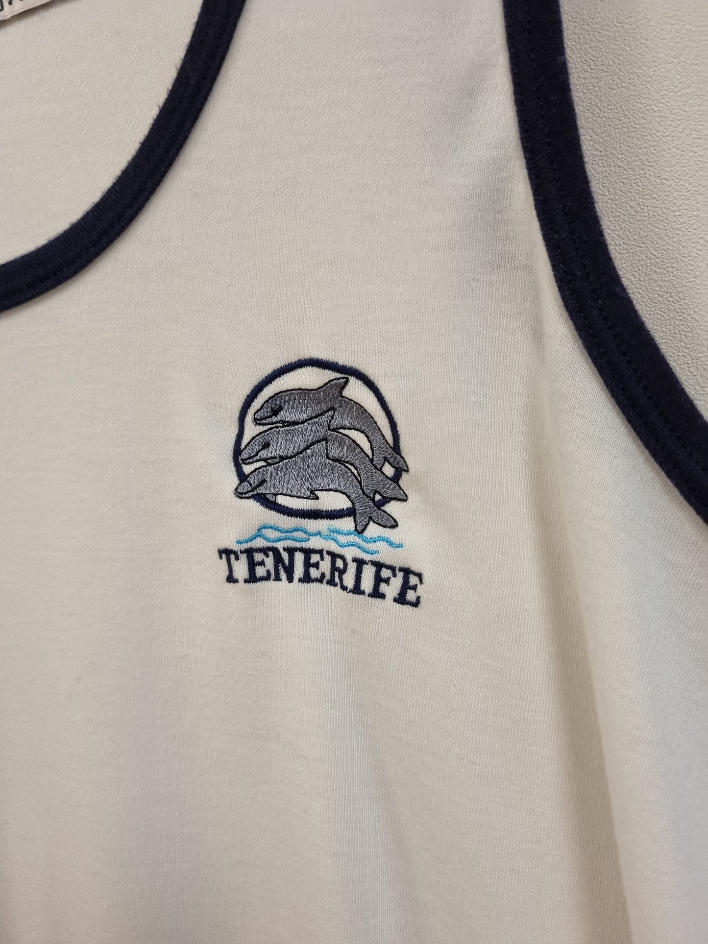 Vintage Tenerife ringer-singlet - XL