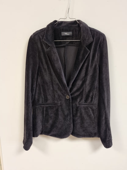 Svart blazer i tynn cord - ca. M