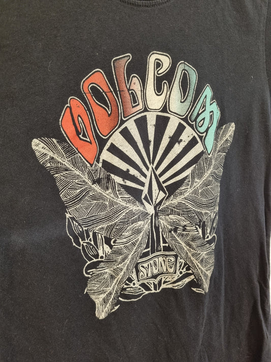 Svart Volcom t-skjorte - M