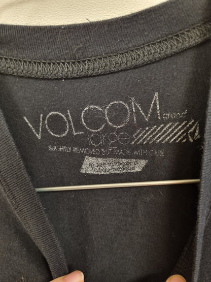 Svart Volcom t-skjorte - M