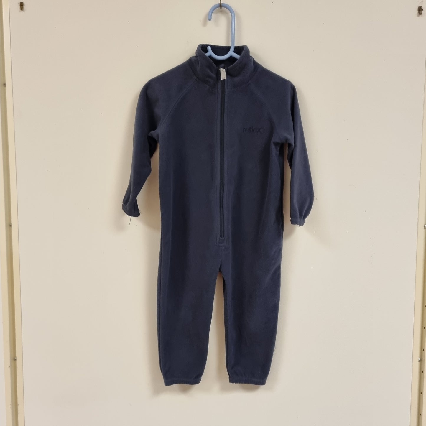 Mørkegrå fleecedress / Reflex - 74/80