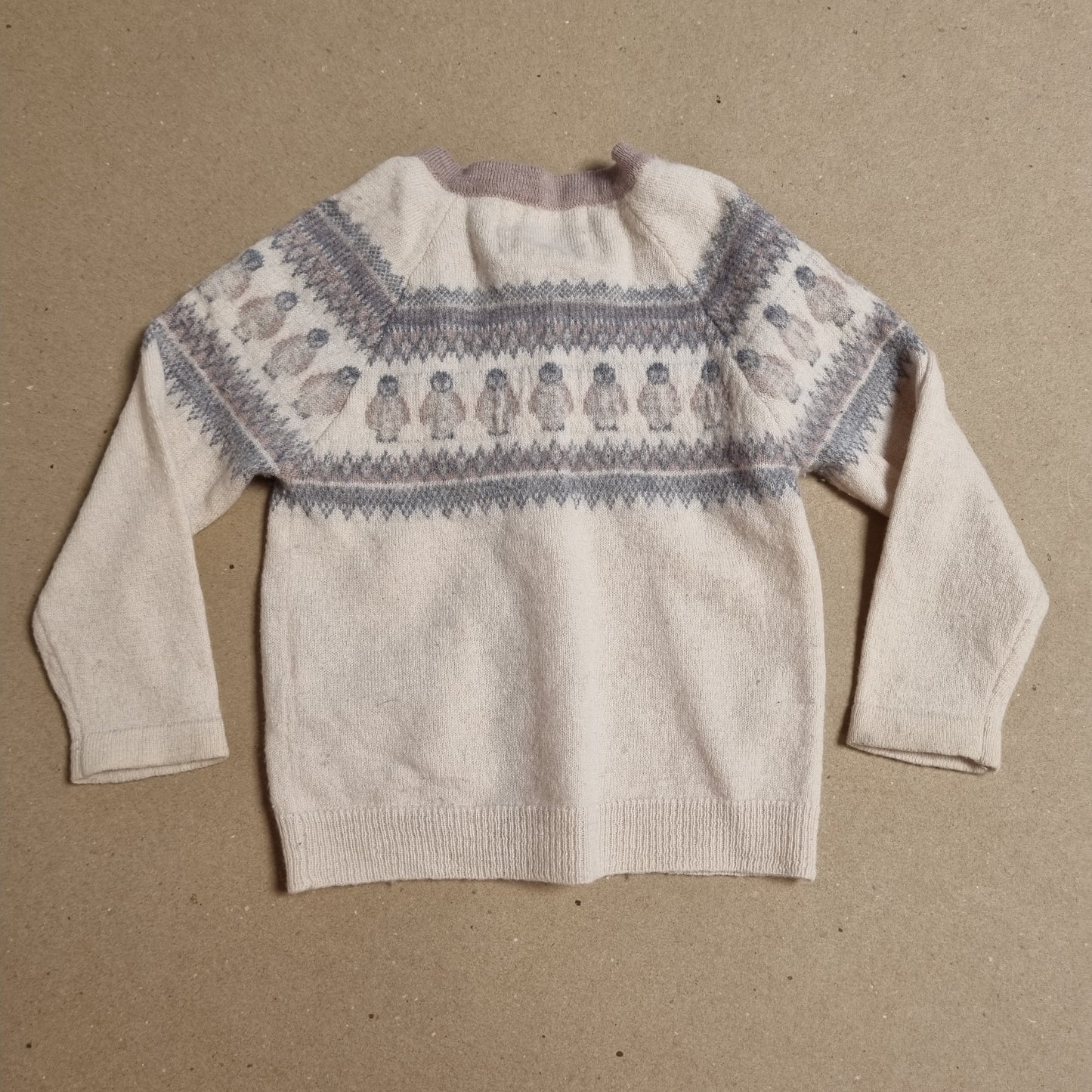Mønstret cardigan fra MeMini - 74