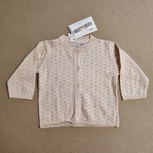 Ny med lapp! Lys rosa cardigan - 62