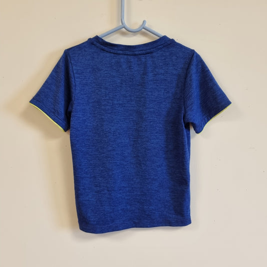 Blå treningstrøye / Under Armour - 98