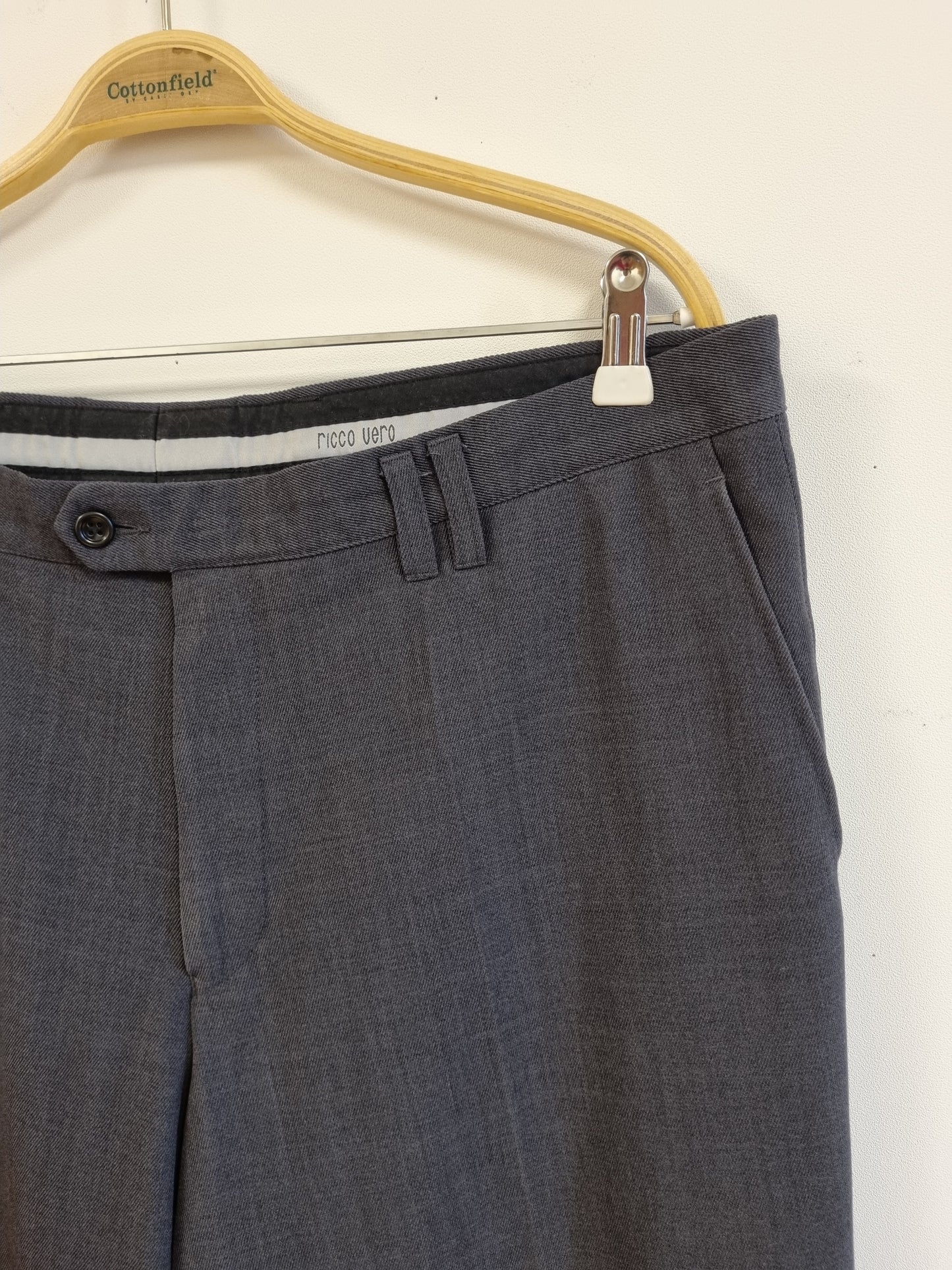 Grå dressbukse / Ricco Vero - 2XL