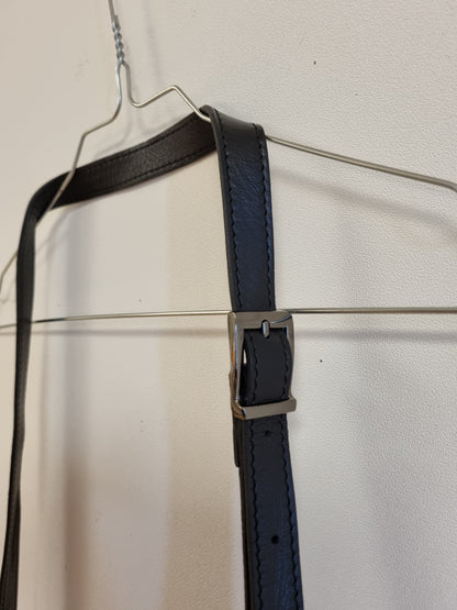 Italiensk skinnveske i ekte lær (Vera Pelle) – Flettet design
