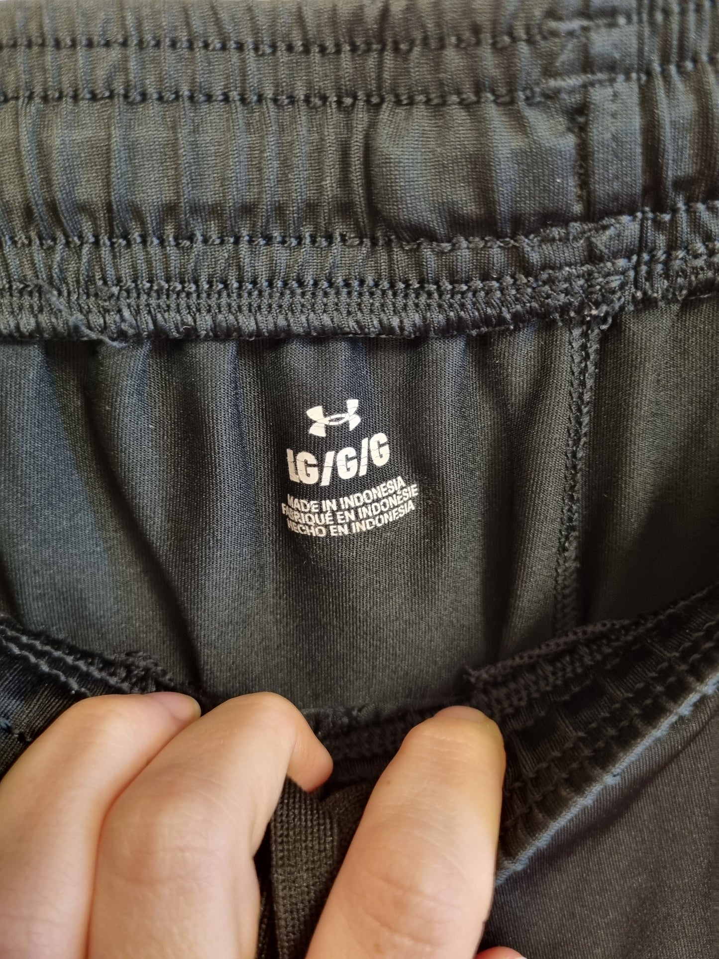 Svart treningsbukse / Under Armour - L