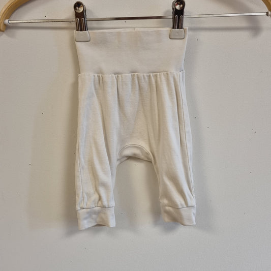 Hvit babybukse - 56
