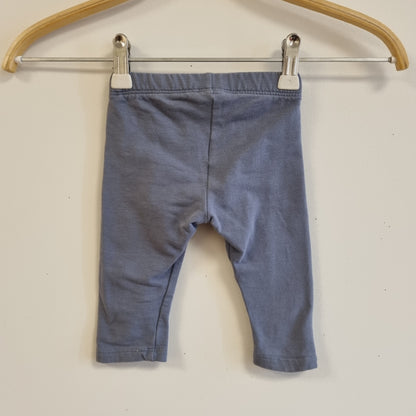 Blå leggings - 68