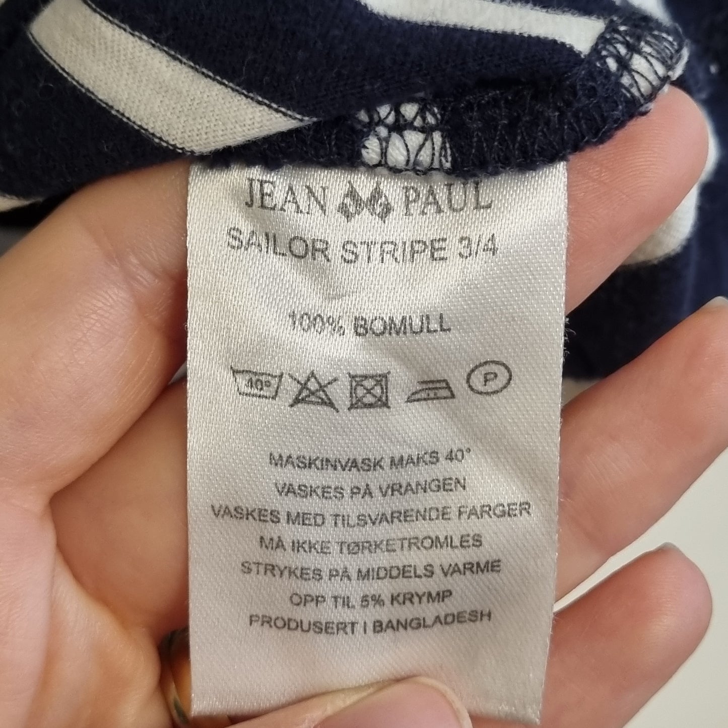 Sailor Stripe 3/4 / Jean Paul - M