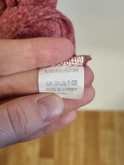 Rød Adidas-kjole med logo - M