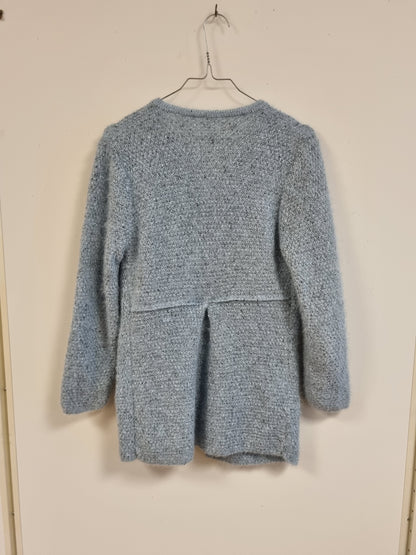 Lyseblå cardigan - M/L
