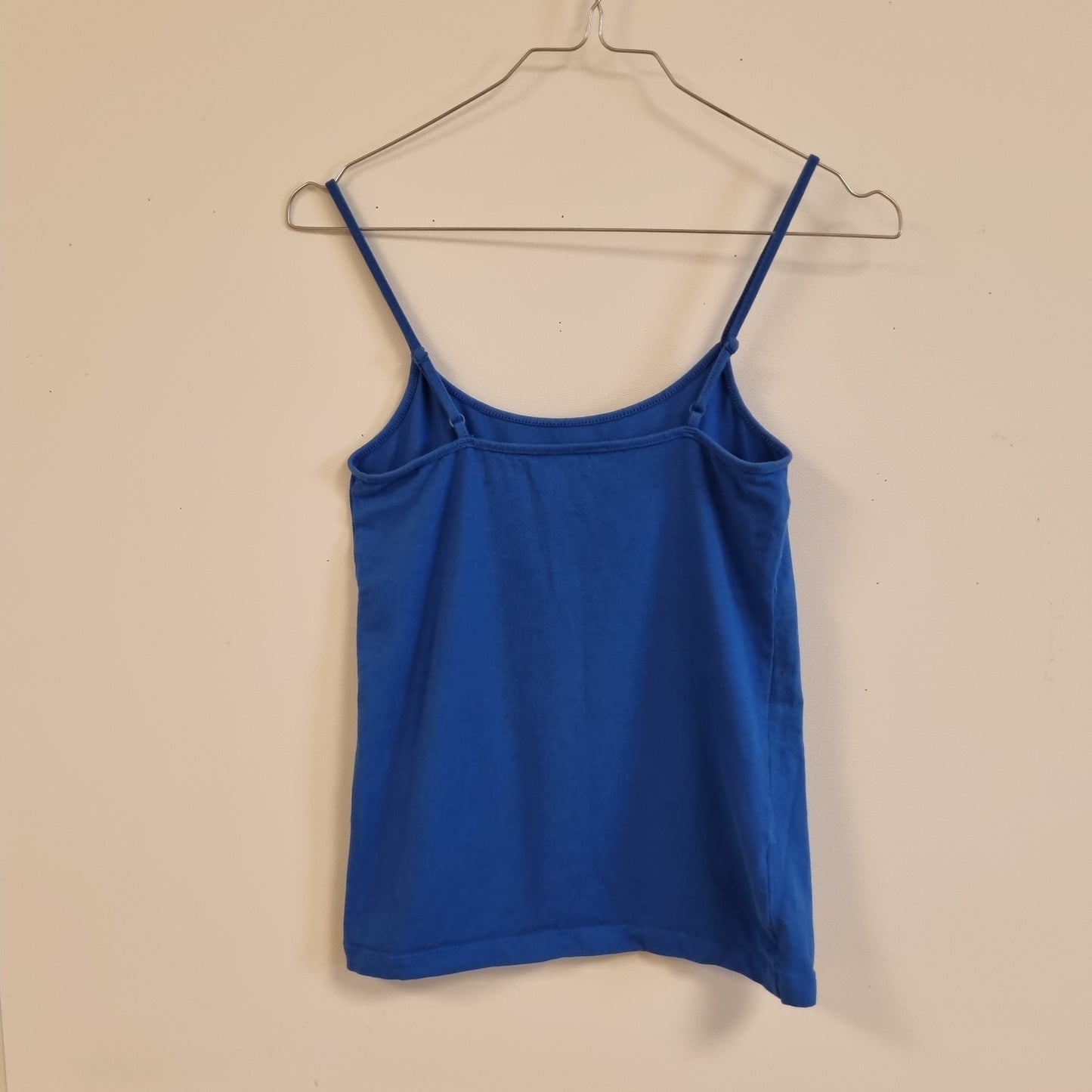 Blå singlet - M
