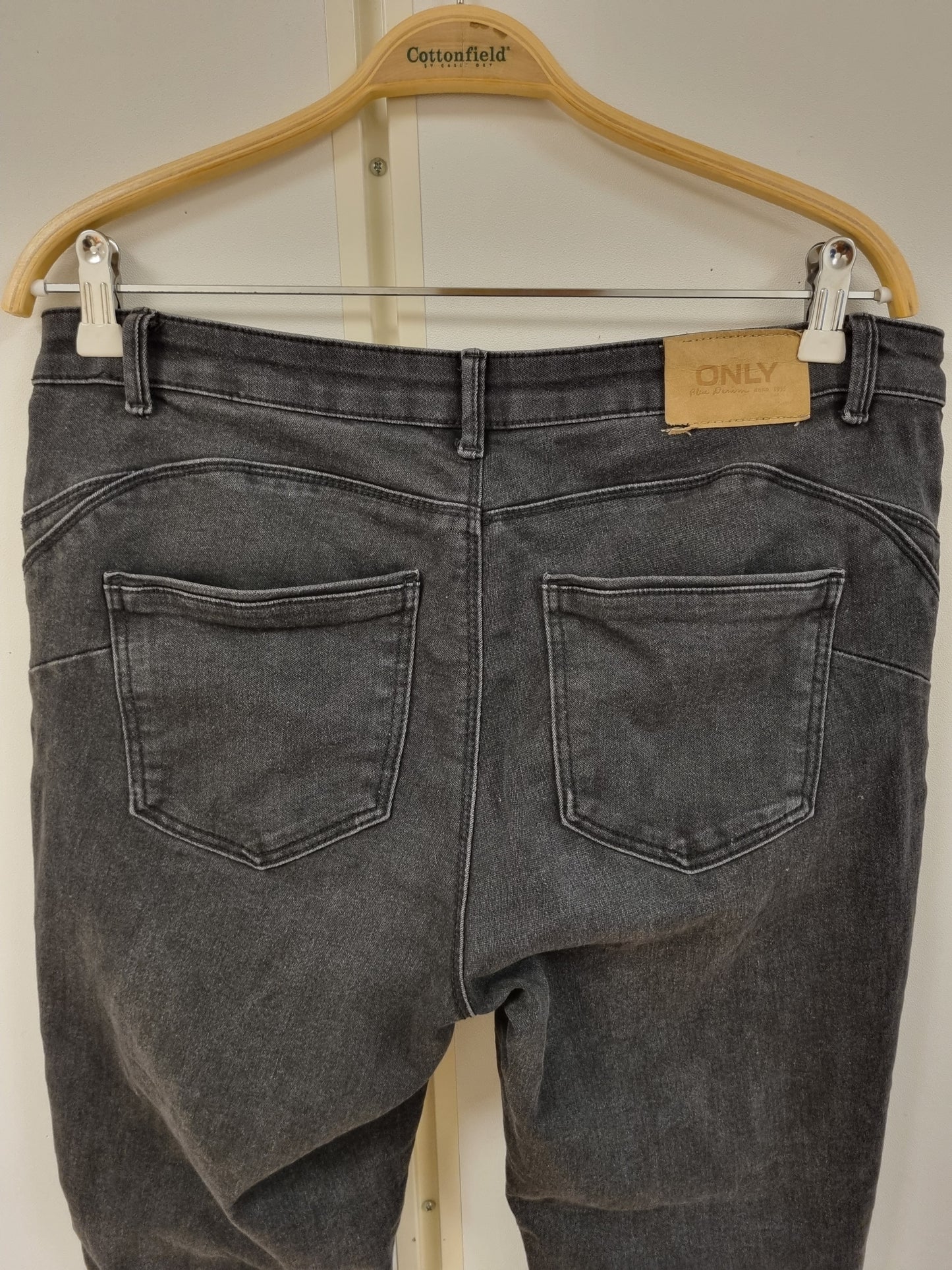 Svart skinny jeans - 33/32