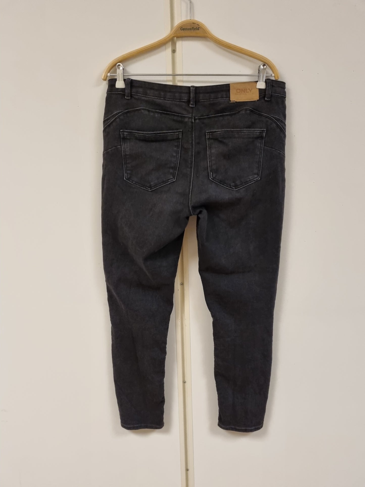 Svart skinny jeans - 33/32