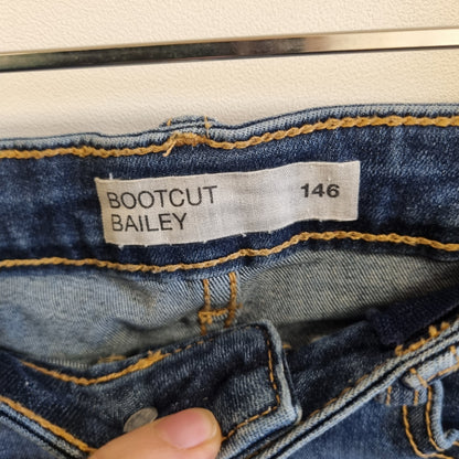 Blå Bailey bootcut-jeans - 146