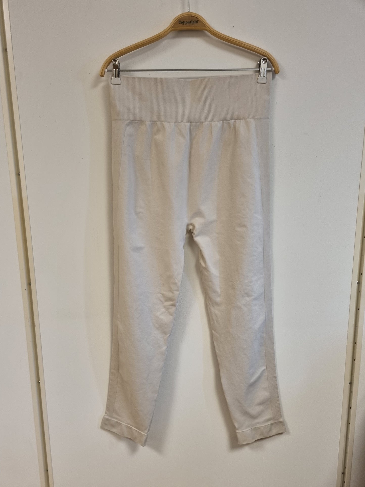 Kremhvit treningstights - 3XL
