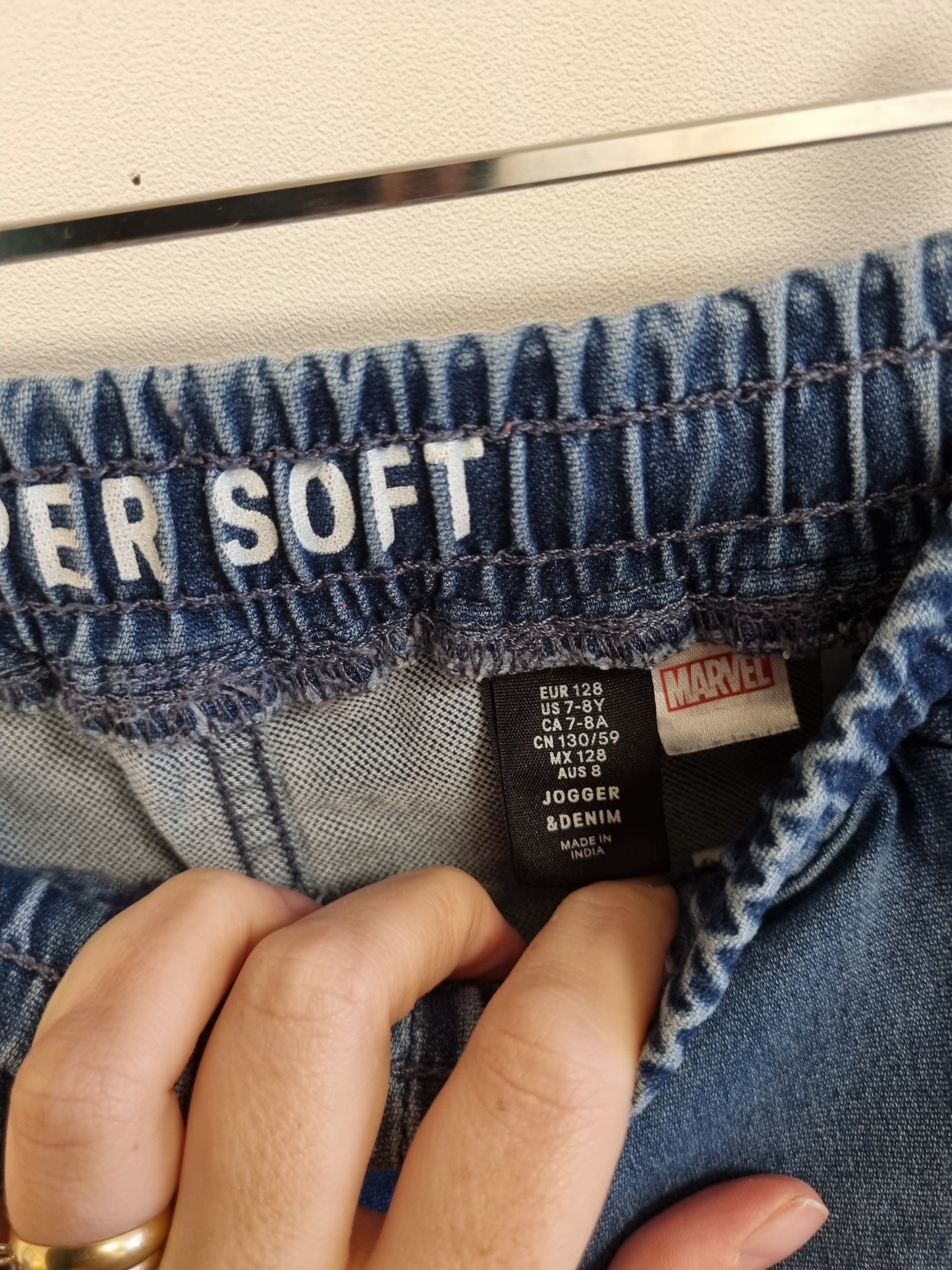 Spider-Man joggerjeans - 128