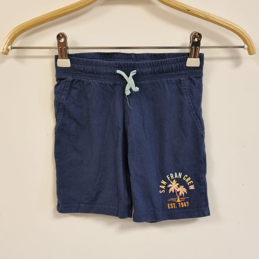 Mørkeblå shorts - 104