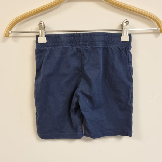 Mørkeblå shorts - 104
