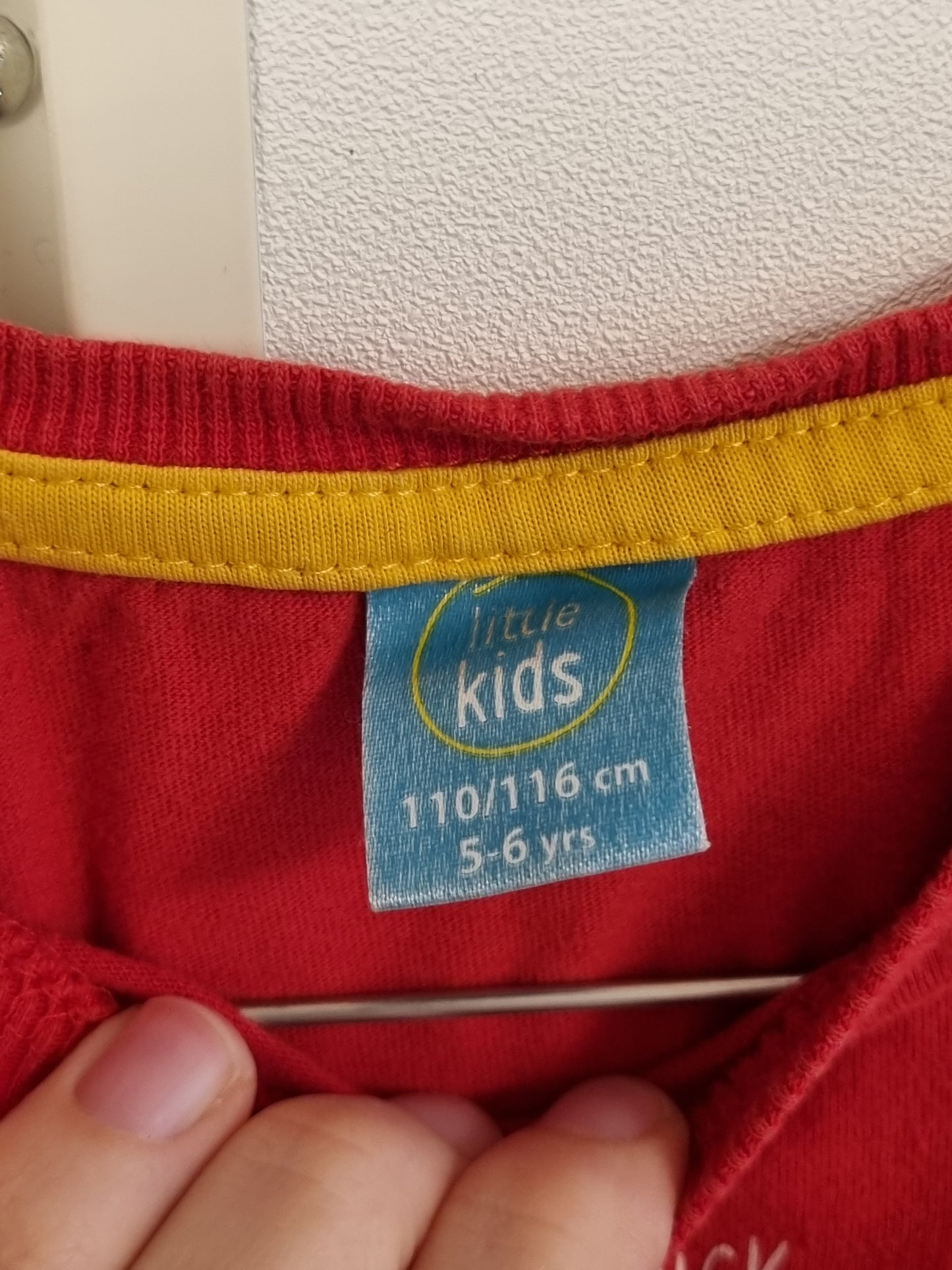 Pysjamas med anleggsmaskiner - 110/116