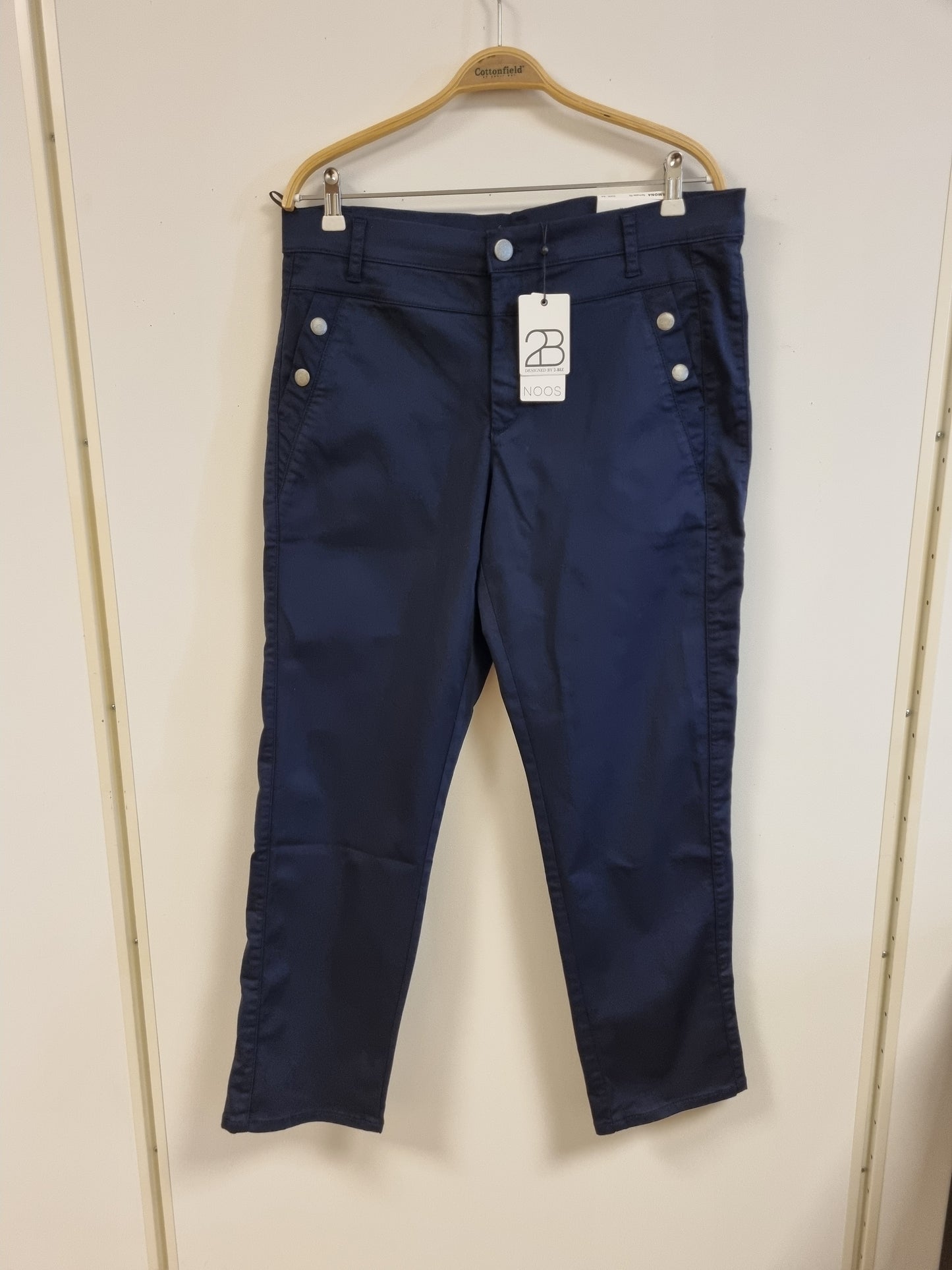 Marineblå bukse / 2-Biz - 44