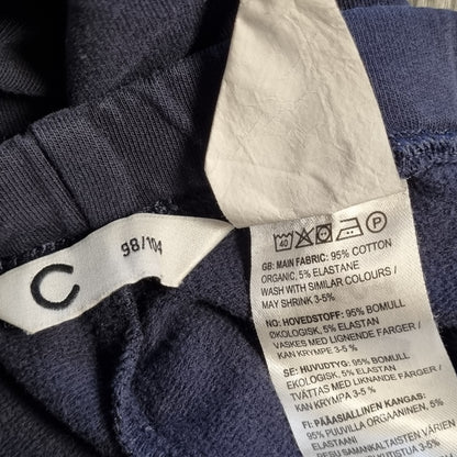 Mørk blå leggings – 98/104
