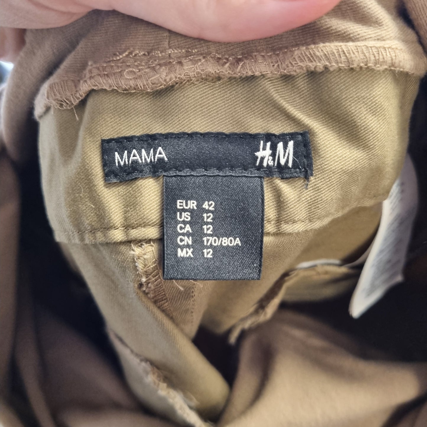 Brun gravidbukse / H&M Mama – 42