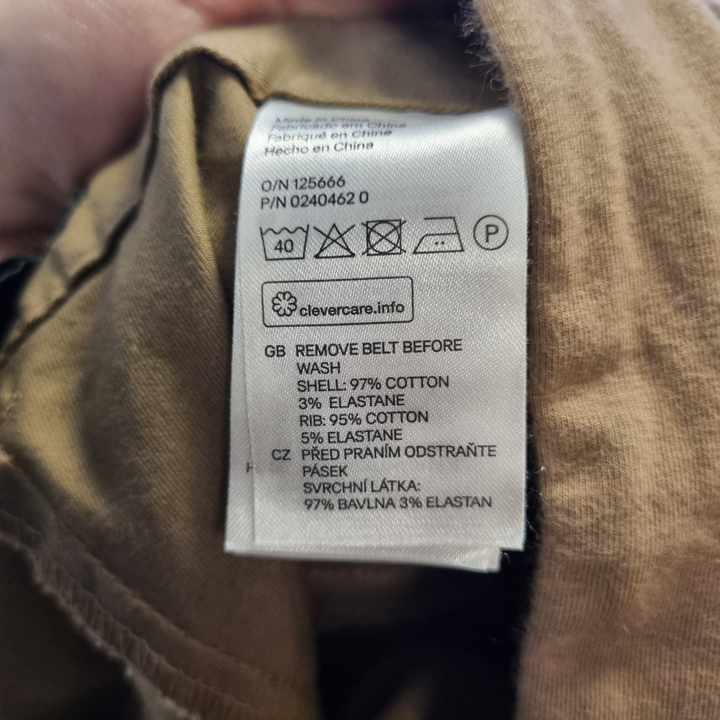 Brun gravidbukse / H&M Mama – 42