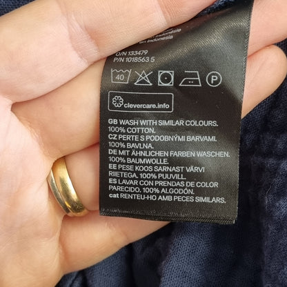 Mørk blå ammetopp / H&M Mama – M