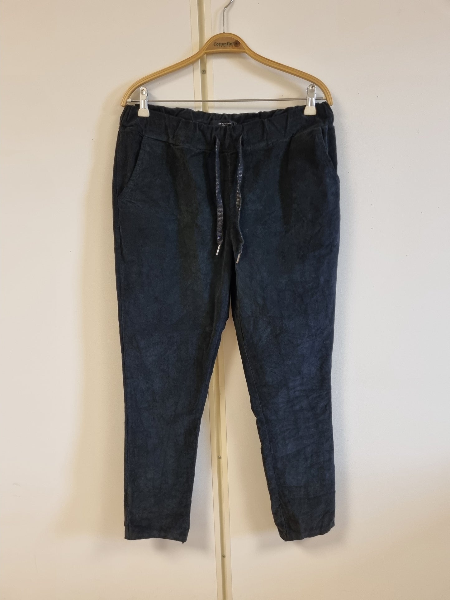 Mapp mørkeblå cordbukse - L/XL