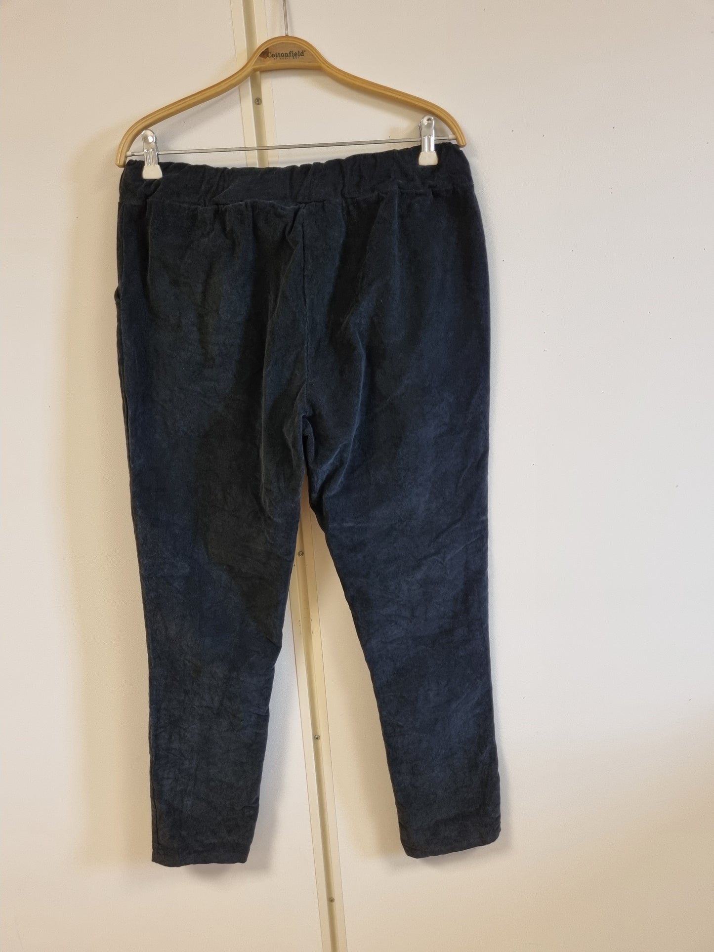 Mapp mørkeblå cordbukse - L/XL