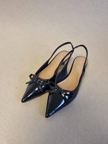Anna Field / Slingback sko med sløyfe - 37