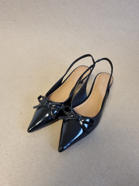 Anna Field / Slingback sko med sløyfe - 37