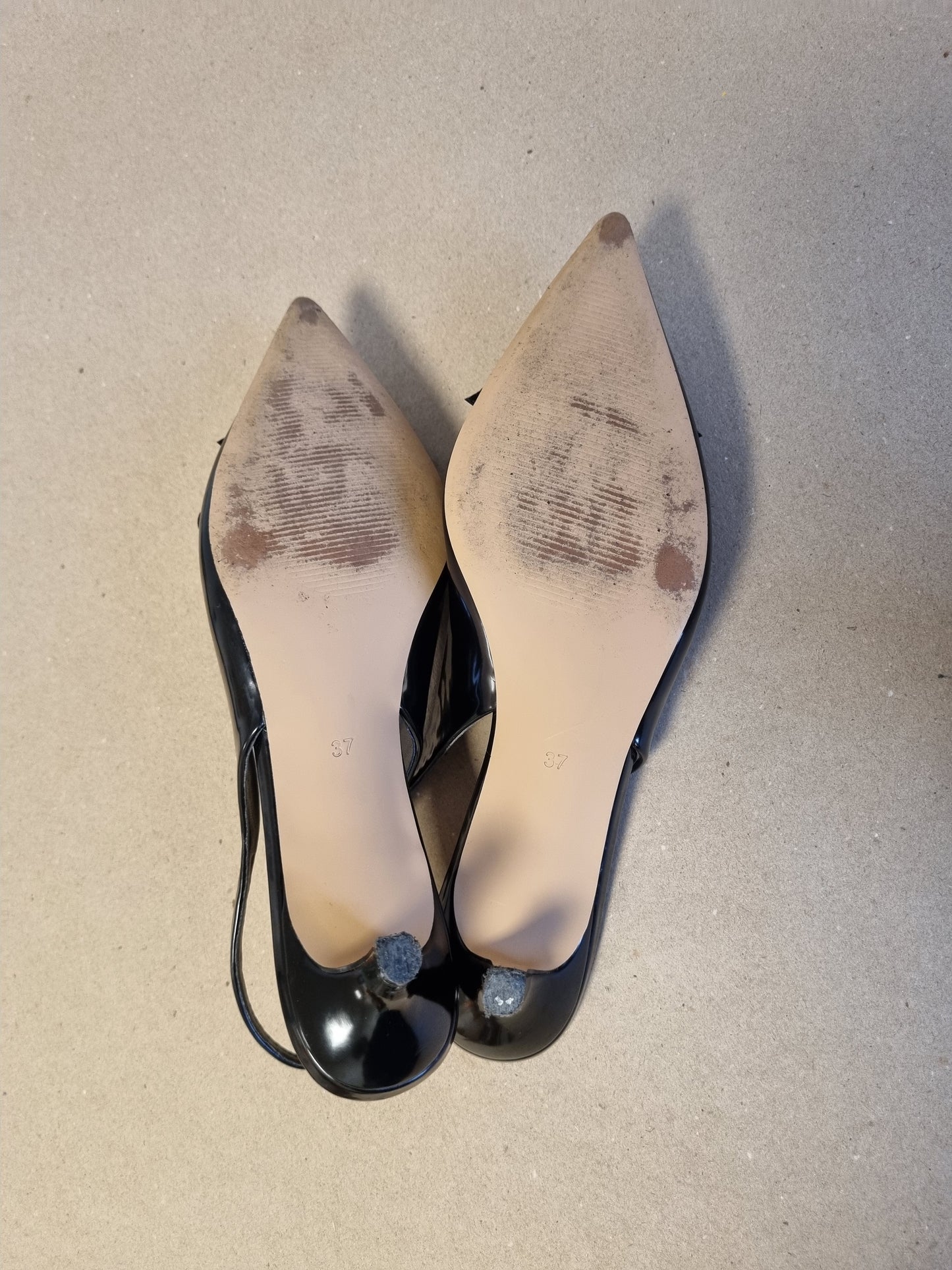 Anna Field / Slingback sko med sløyfe - 37