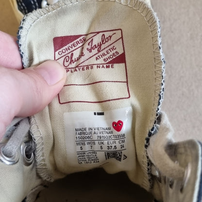Converse x Comme des Garçons PLAY Chuck 70 Low - 37,5