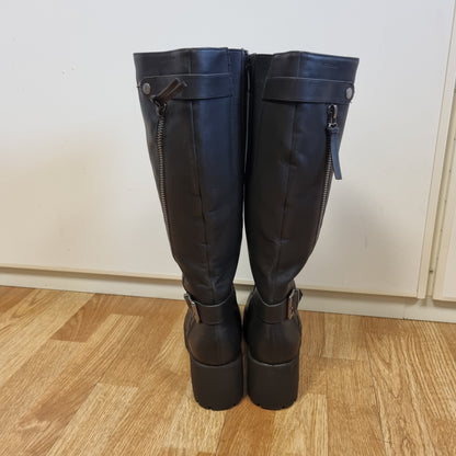 Svarte høye boots – 41