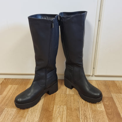 Svarte høye boots – 41