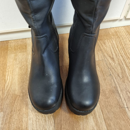 Svarte høye boots – 41
