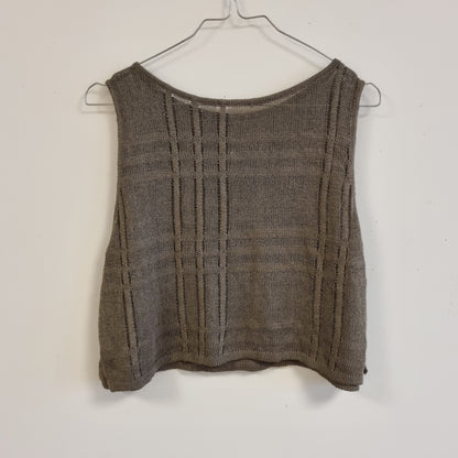 Italiensk Y2K vintage strikkevest